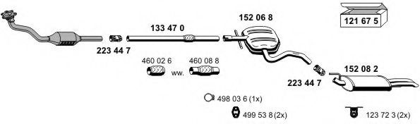 ERNST 070465 Exhaust System